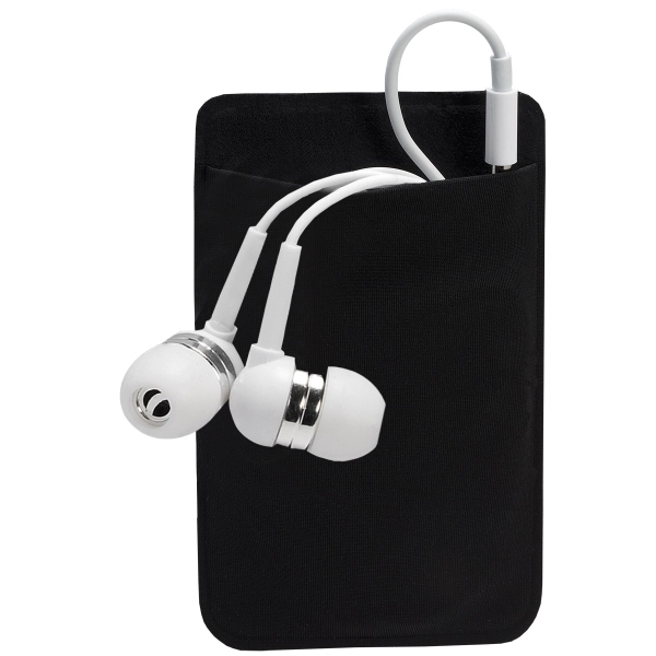 Mobile Device Pocket & Earbuds Set - Image 4