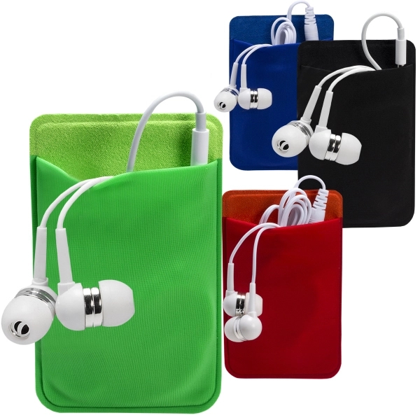 Mobile Device Pocket & Earbuds Set - Image 8
