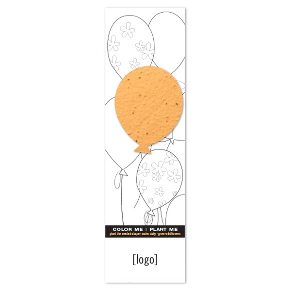 Seed Paper Shape Coloring Bookmark - Image 6
