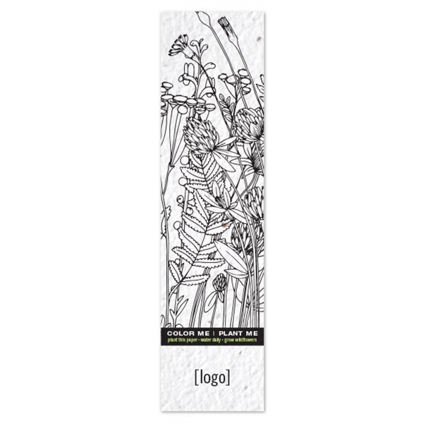 Seed Paper Coloring Bookmark - Image 3