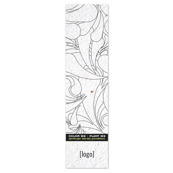 Seed Paper Coloring Bookmark - Image 4