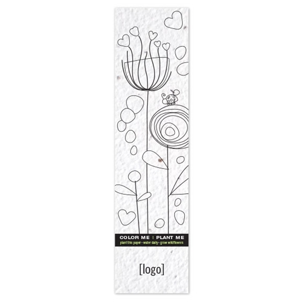Seed Paper Coloring Bookmark - Image 5
