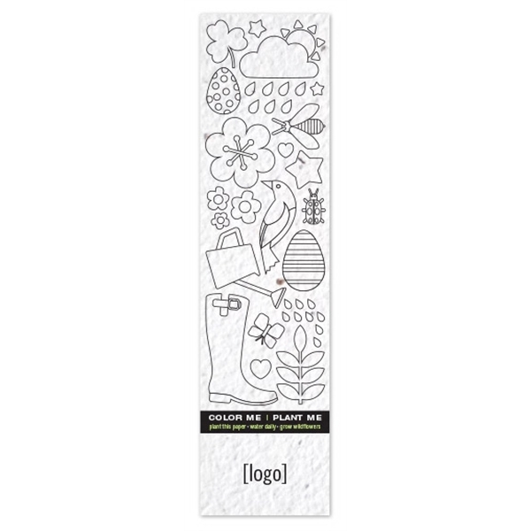 Seed Paper Coloring Bookmark - Image 10
