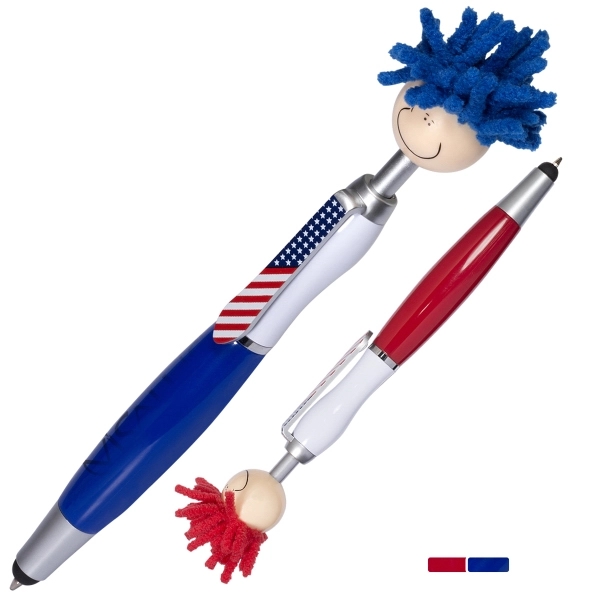 Patriotic MopToppers® Screen Cleaner with Stylus Pen - Image 3