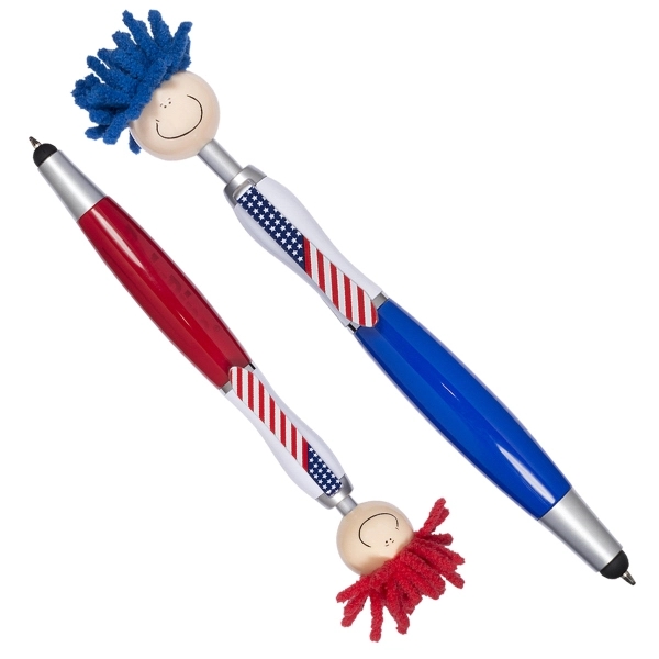 Patriotic MopToppers® Screen Cleaner with Stylus Pen - Image 4