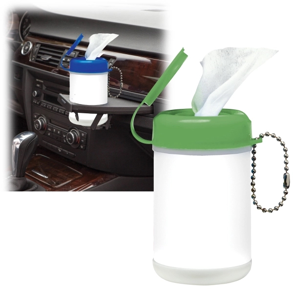 Mini Canister of Wet Wipes - 30 PC - Image 3