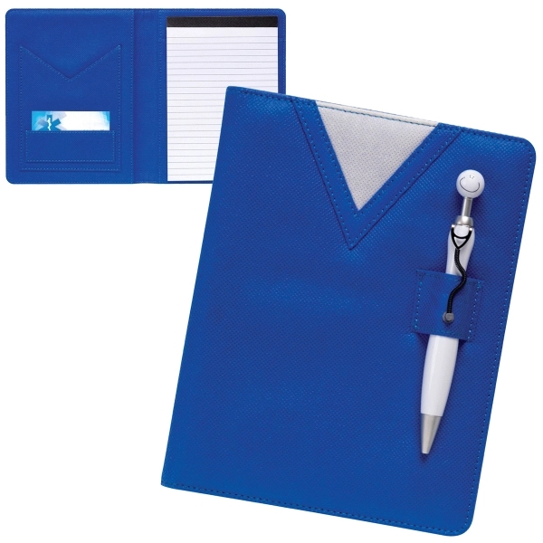 Swanky™ Scrubs Junior Writing Pad with Stethoscope Pen - Image 3