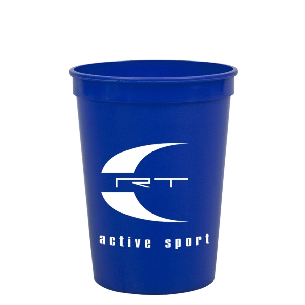 Cups-On-The Go 12 oz Stadium Cups Solid Colors - Image 1