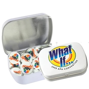 Domed Tin - Imprinted Round Mints