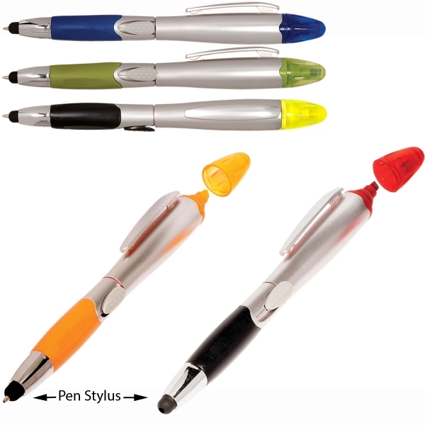 Triple Play Stylus/Pen/Highlighter - Image 4
