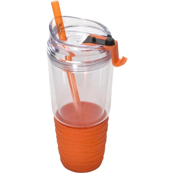 Quench™ Acrylic 22 oz. Tumbler with Straw - Image 7