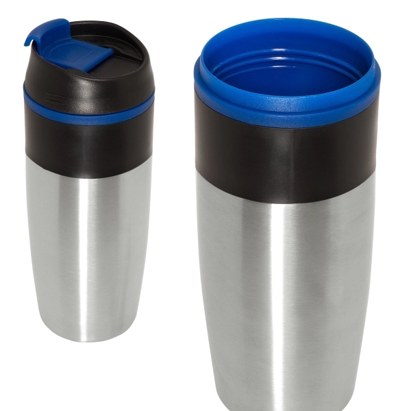 Easy-Sip 15 oz. Stainless Tumbler - Image 2