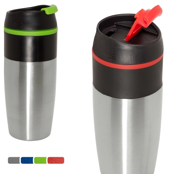Easy-Sip 15 oz. Stainless Tumbler - Image 4