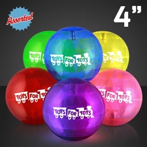 Large light-up bouncy ball