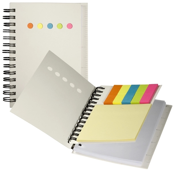 Eco Mini-Sticky Book™ with Ruler - Image 5