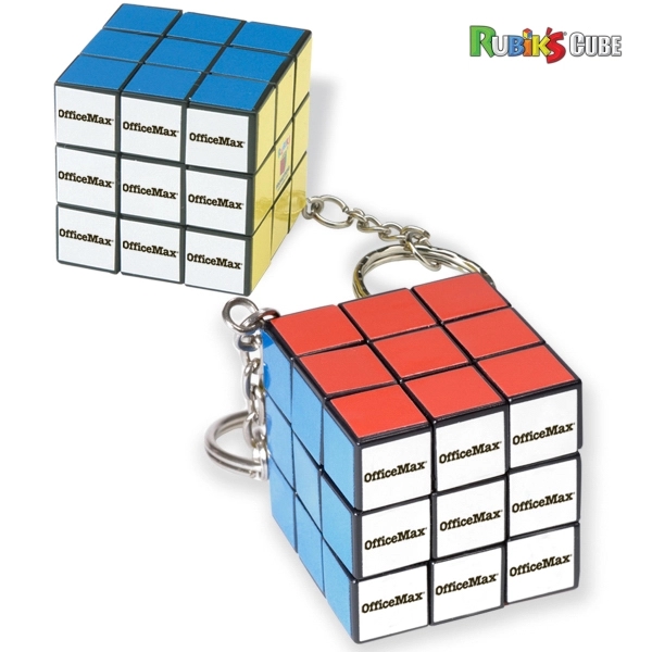 Micro Rubik's® Cube Key Holder - Image 2