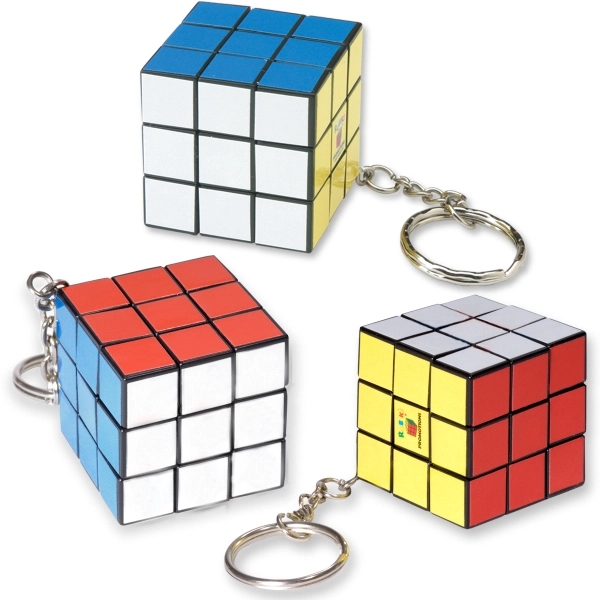 Micro Rubik's® Cube Key Holder - Image 3