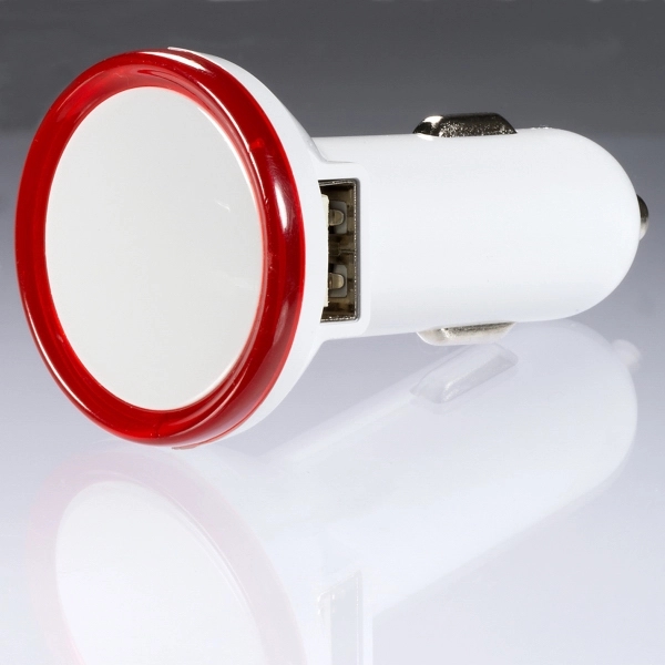 Round USB Car Charger - Image 2