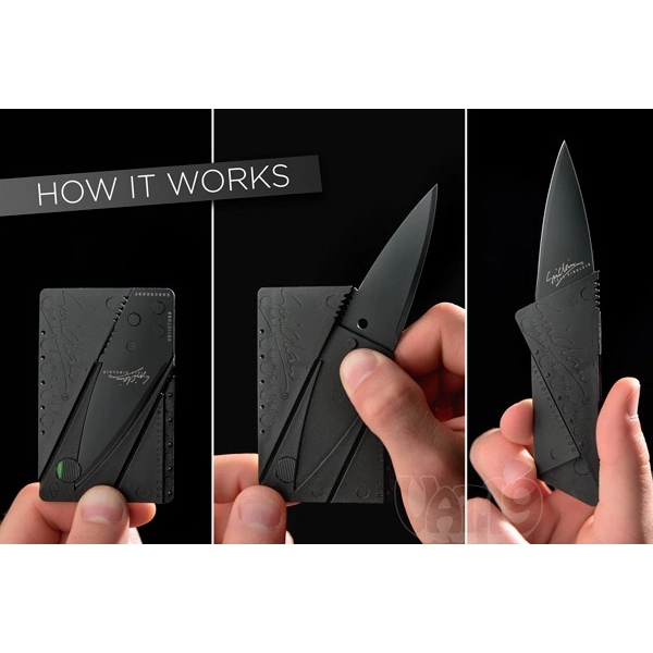 Foldable Credit Card Knife - Image 2