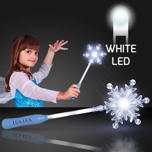 Light-up snowflake wand