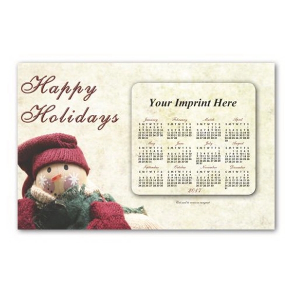 SuperSeal Laminated Card With Calendar Magnet - Image 3