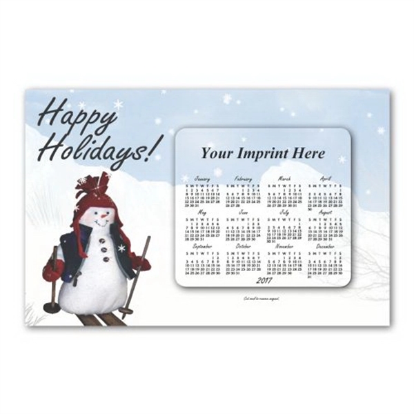 SuperSeal Laminated Card With Calendar Magnet - Image 6
