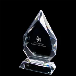 Dew Drop Small Crystal Award