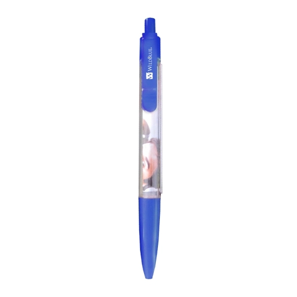 Plastic Click Banner Pen - Image 6