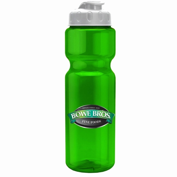 28 oz Transparent Sports Bottle - Image 6