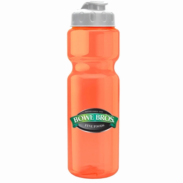 28 oz Transparent Sports Bottle - Image 8