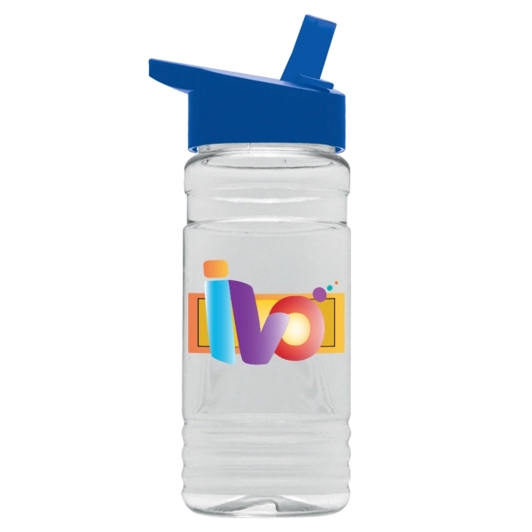 20 oz. Tritan Bottle - Flip Straw Lid - Digital - Image 3