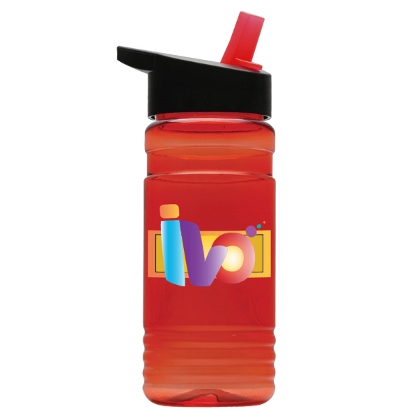 20 oz. Tritan Bottle - Flip Straw Lid - Digital - Image 1