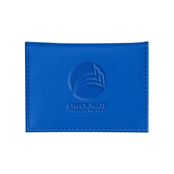 Soft Touch Business Card Wallet - RFID - Image 1