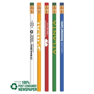 Union Printed, Excellent Quality Recycled Pencils