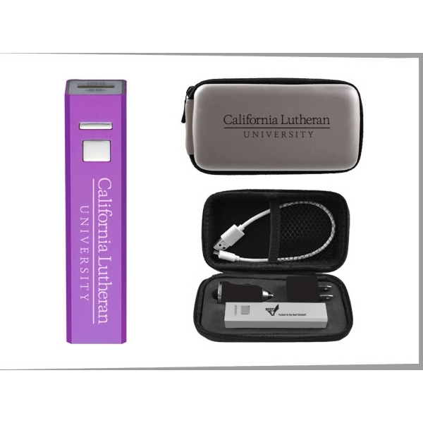 Topflite Traveler Power Bank Gift Set w/Ultra Travel Case - Image 9