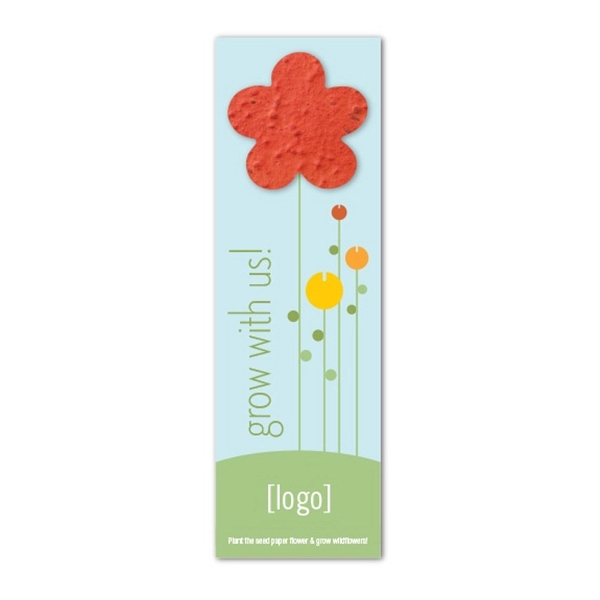 Everyday Seed Paper Shape Bookmark, small - Image 1