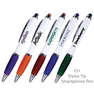 Smart Phone & Tablet Touch Tip Ballpoint Pen