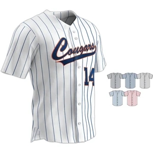 Adult Stock Ace Sleeved Baseball Jersey