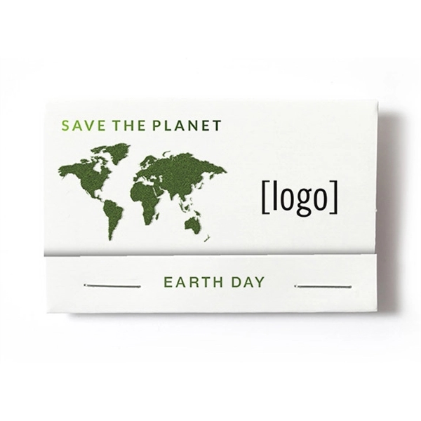 Earth Day Seed Paper Matchbook - Image 6