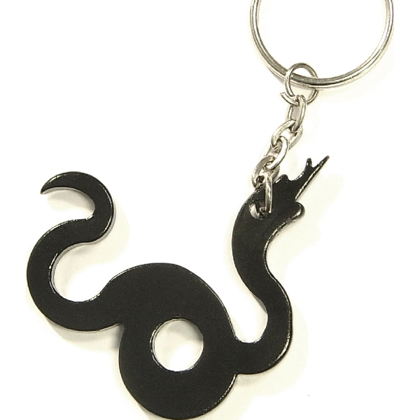 Snake shape bottle opener key chain - Image 3