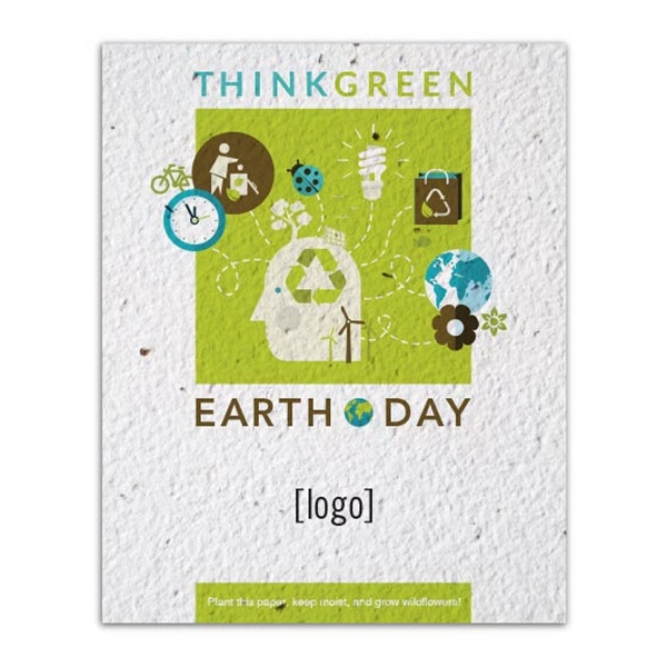 Earth Day Seed Paper Postcard - Image 8
