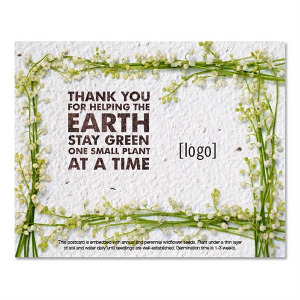 Earth Day Seed Paper Postcard - Image 11