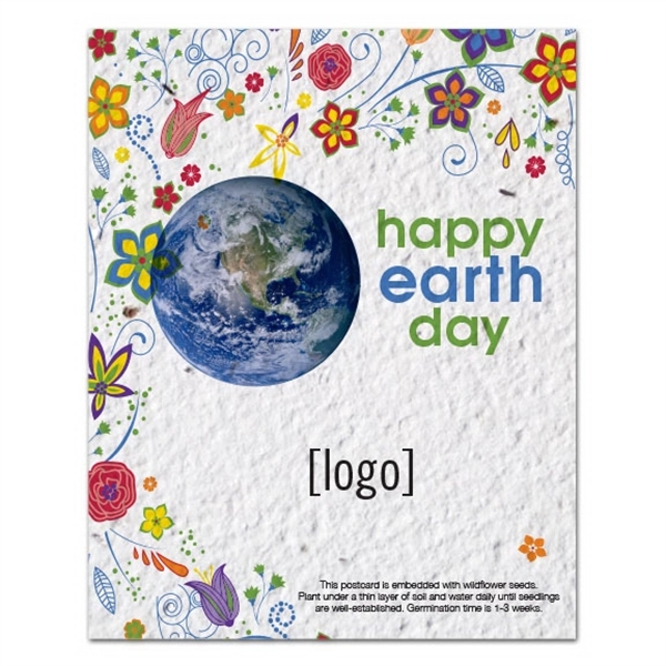 Earth Day Seed Paper Postcard - Image 13