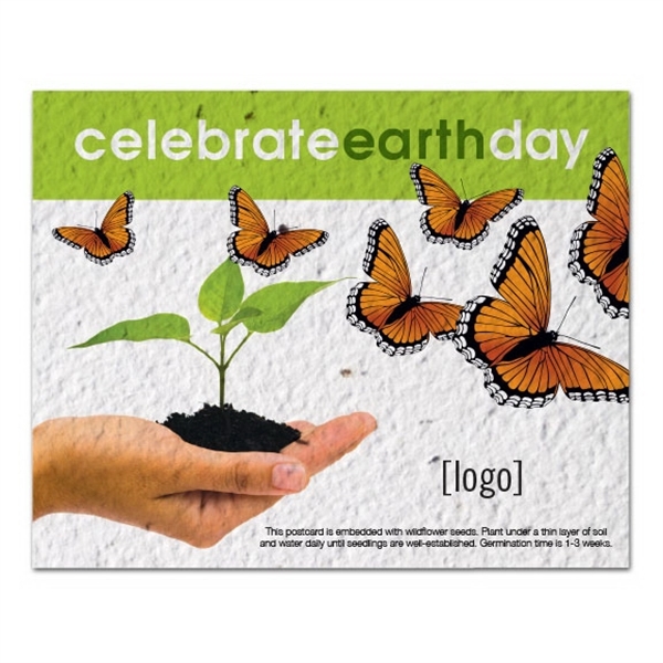 Earth Day Seed Paper Postcard - Image 14