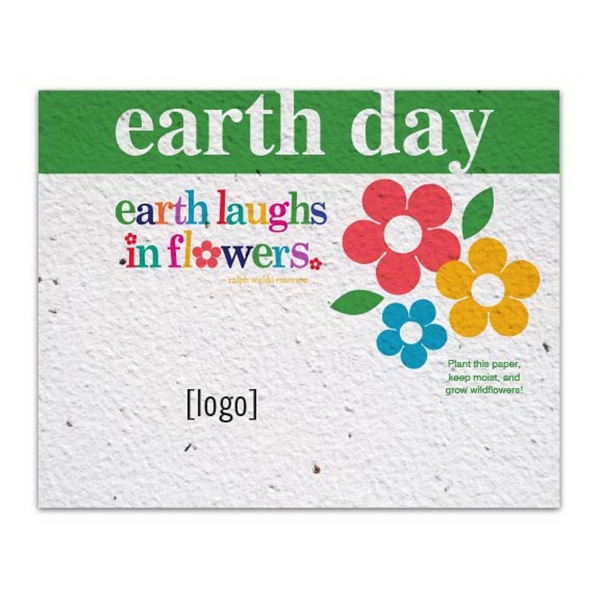 Earth Day Seed Paper Postcard - Image 17