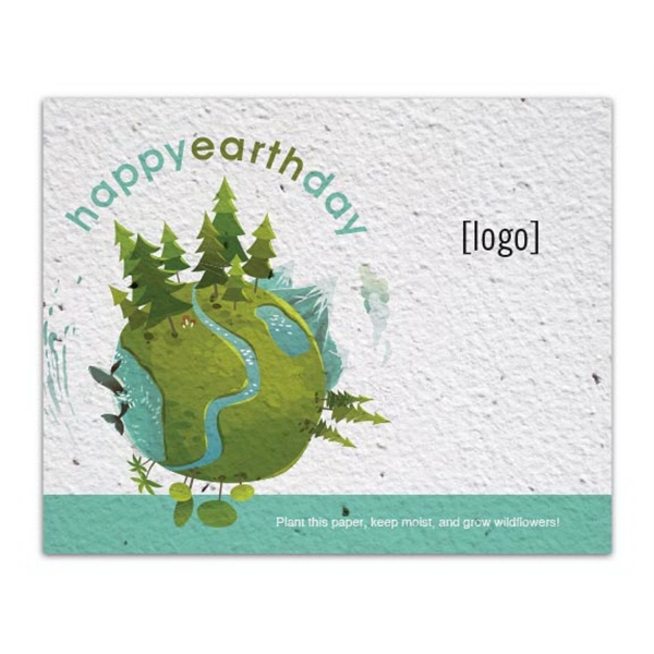 Earth Day Seed Paper Postcard - Image 21