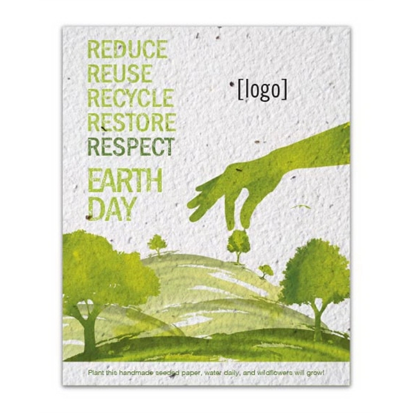 Earth Day Seed Paper Postcard - Image 22