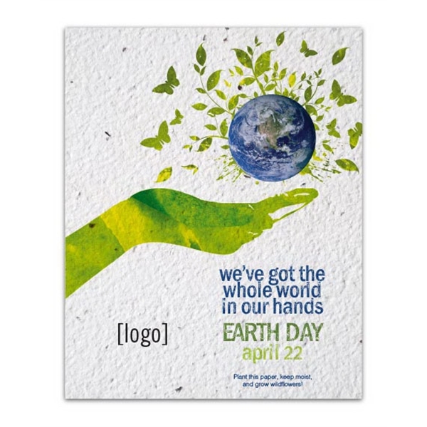 Earth Day Seed Paper Postcard - Image 27