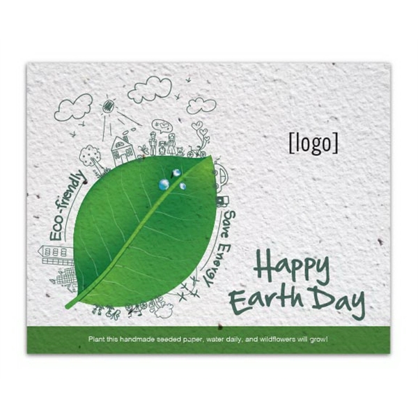 Earth Day Seed Paper Postcard - Image 28
