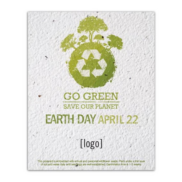 Earth Day Seed Paper Postcard - Image 30